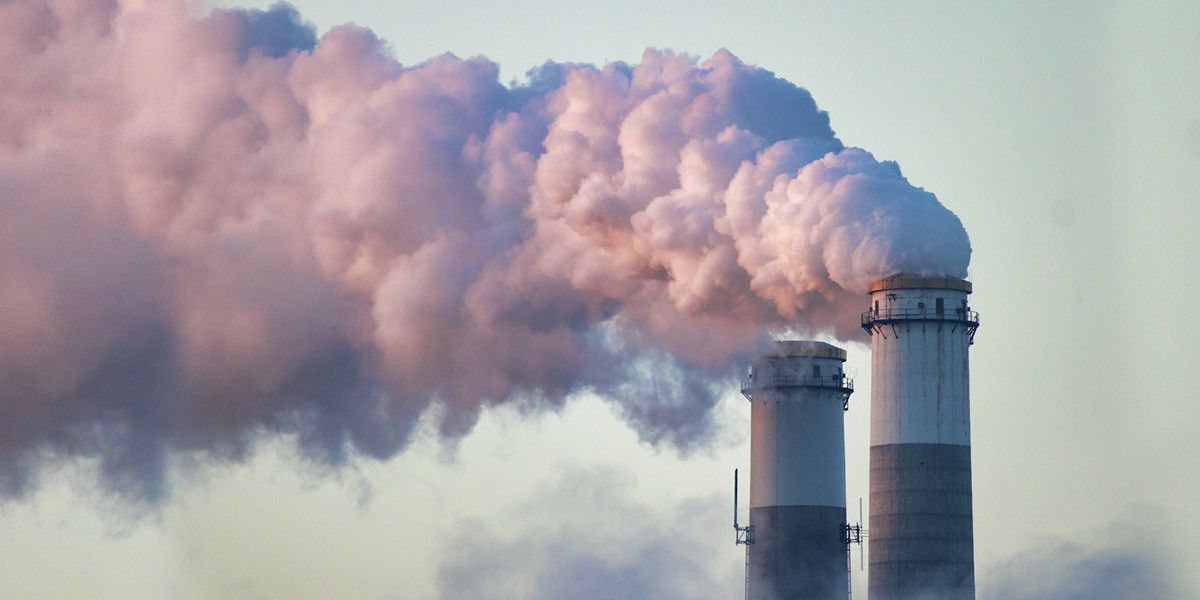 Air pollution from industrial emissions